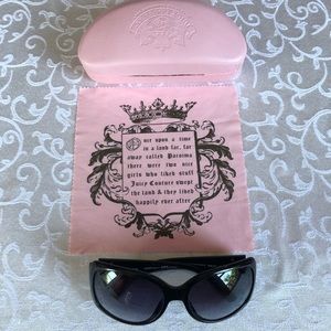 Juicy Couture Shades (wide rim sunglasses)